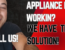 appliance not workin